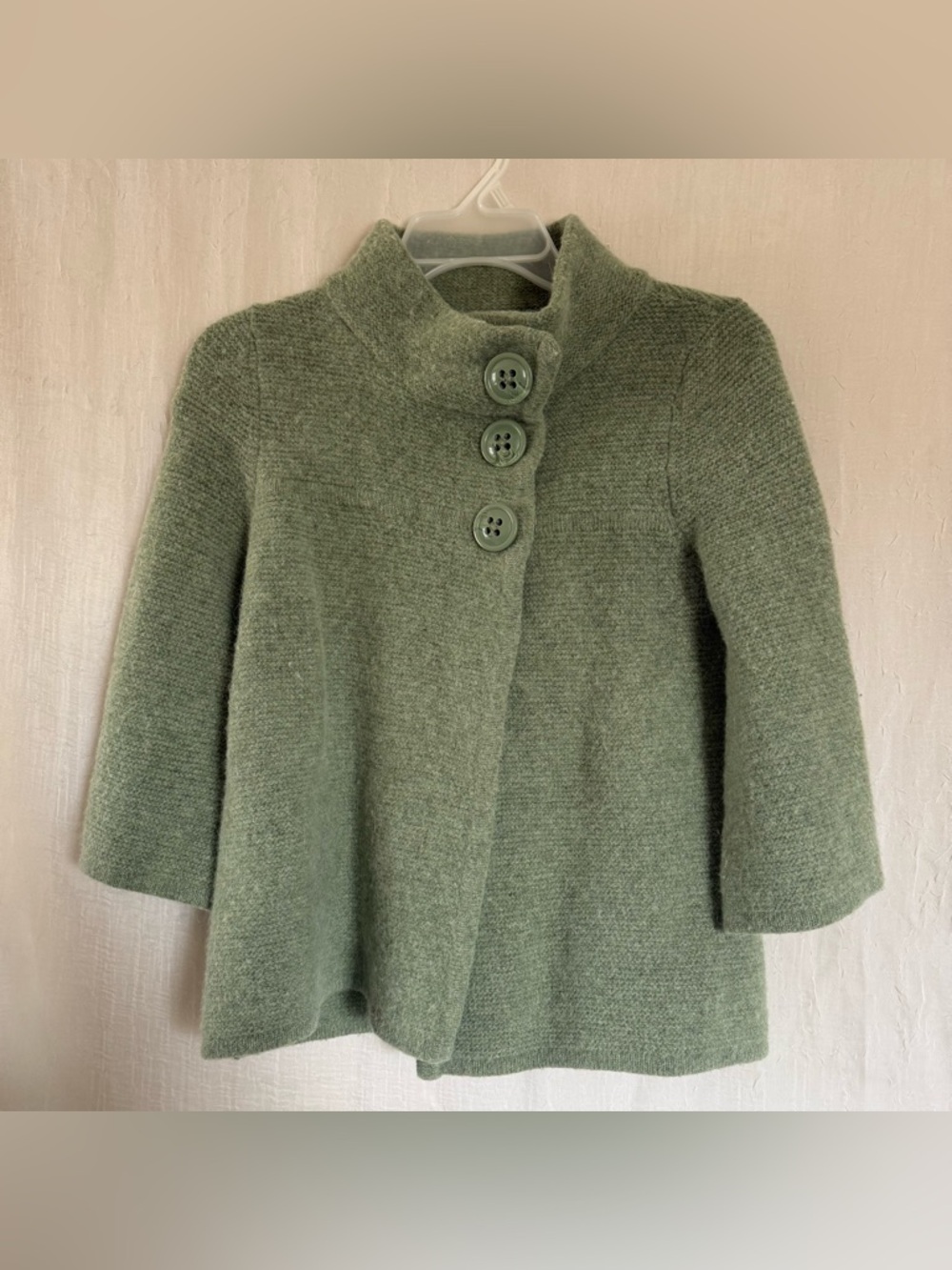 Fenn Wright Manson Sage Green Cardigan with Button Front